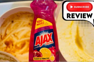 AJAX ULTRA Dish Liquid | Dish Soap Review