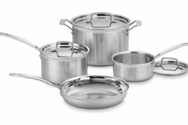 Stainless Steel Cookware 7 Piece Cookware Set