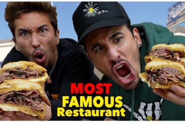 Eating At The Most Famous Restaurant In Los Angeles (The Original French Dip)