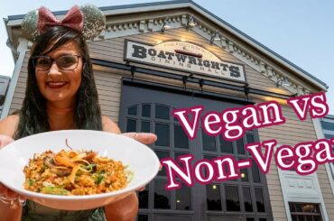 Boatwright's Dining Hall Re-opened | Vegan & non-vegan food review | Disney's Port Orleans Riverside
