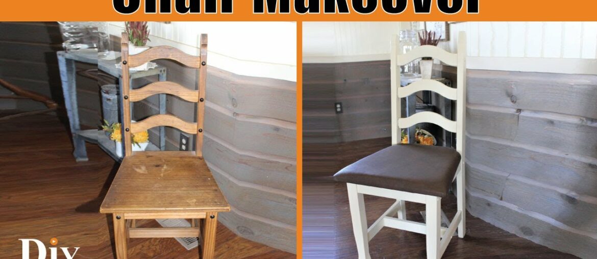 Dining Chair Makeover Ideas! EASY Dining Room Chair Makeover!