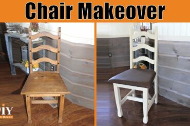Dining Chair Makeover Ideas! EASY Dining Room Chair Makeover!