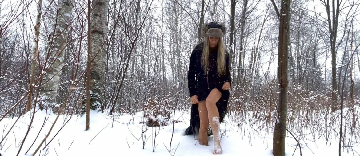 She Went WILD in the Snow and Hot in her Cabin Kitchen! EP-48 She Went WILD in the Snow and Hot in her Cabin Kitchen! EP-48