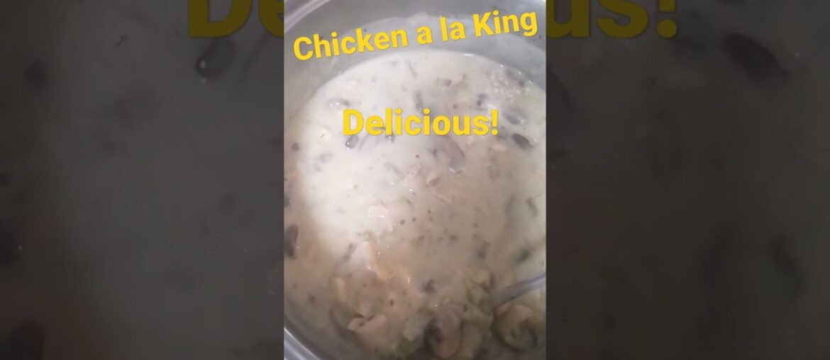 Classic Chicken a la King! #shorts #french #food #chef #recipe #france #subscribe