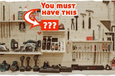 Building a Tool Wall Without a Single French Cleat in Sight