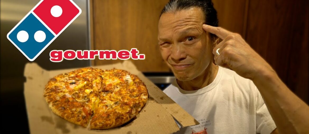 Iron Chef Dad Turns Dominos Pizza Gourmet.