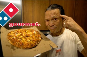Iron Chef Dad Turns Dominos Pizza Gourmet.