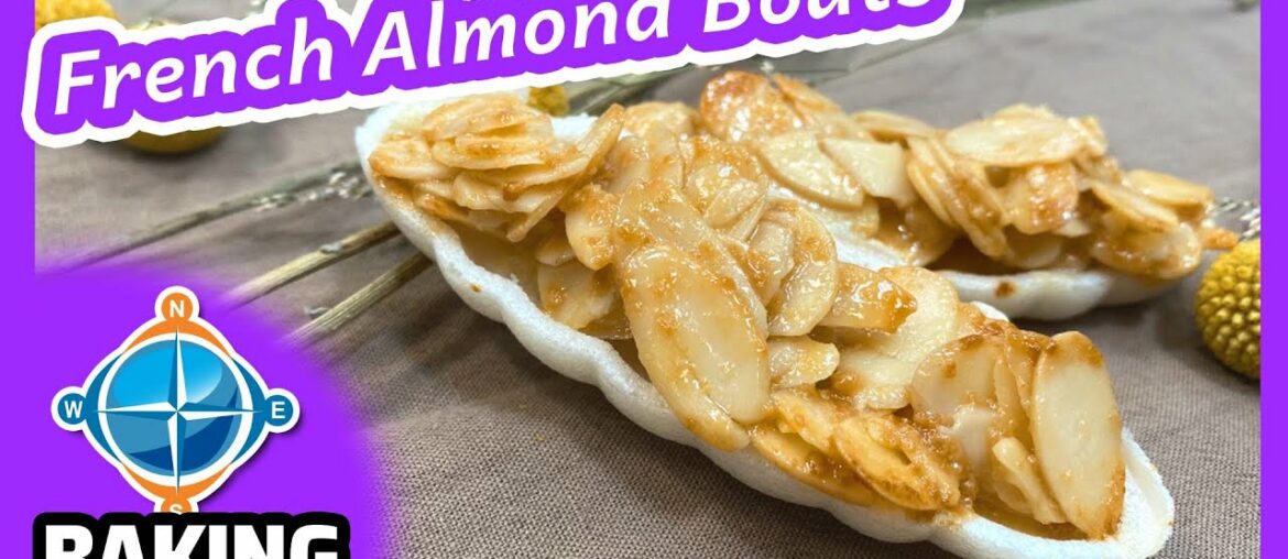 French Almond Boats | Recipe #145 | Easy Baking for Kids! French Almond Boats | Recipe #145 | Easy Baking for Kids!