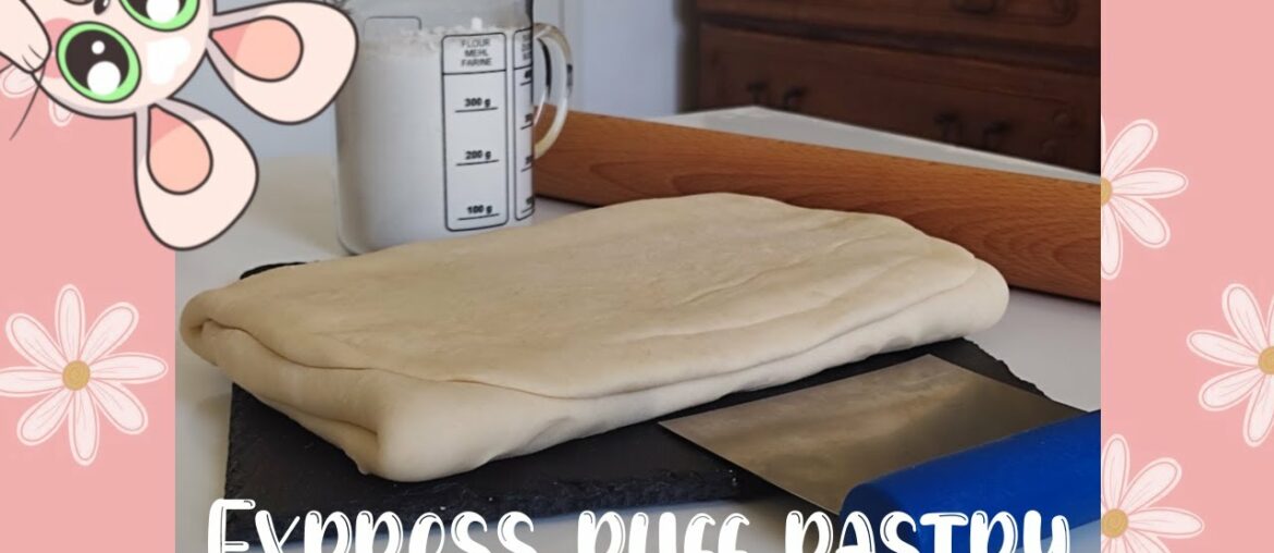 The French recipe for express puff pastry ! Light, crispy and with a great taste of Normandy butter