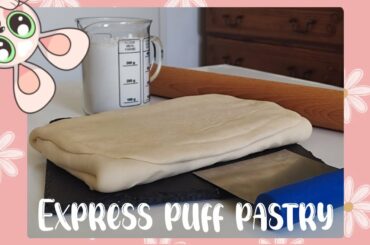 The French recipe for express puff pastry ! Light, crispy and with a great taste of Normandy butter