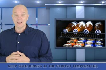 Wine & Beverages Refrigerator Dual Zone Large Capacity Wine Cooler for Home