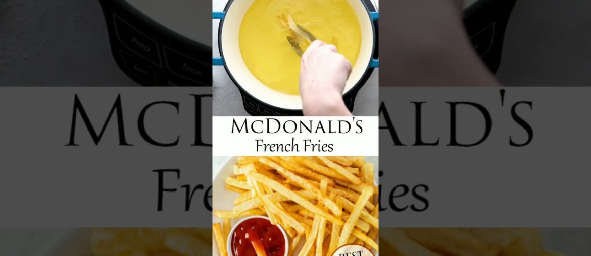 MCDONALD'S French fries recipe #shortshorts #recipeworld