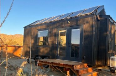 Enough Power To Live Off Grid Indefinitely || Tiny House For Sale Full Tour