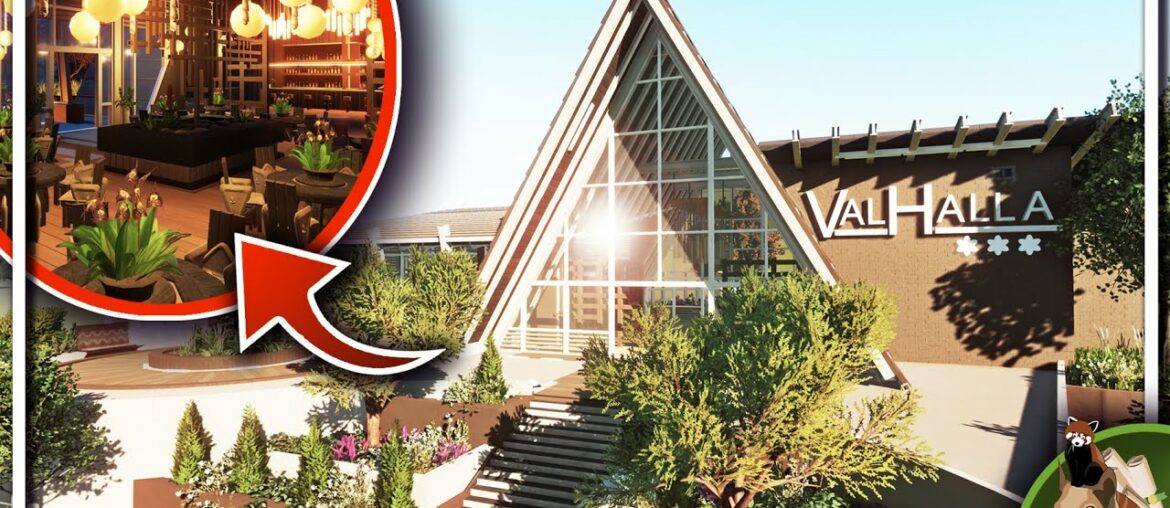 Upscale Modern Restaurant | Eve Zoo | Planet Zoo Speedbuild