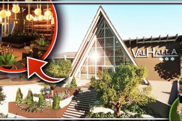 Upscale Modern Restaurant | Eve Zoo | Planet Zoo Speedbuild