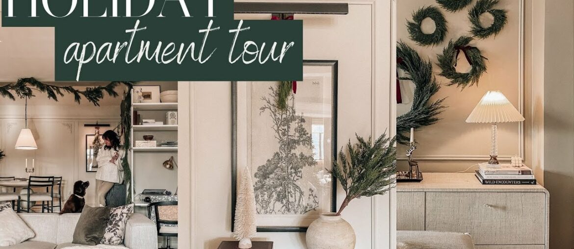 HOLIDAY APARTMENT TOUR || CHRISTMAS IN NYC APARTMENT HOLIDAY APARTMENT TOUR || CHRISTMAS IN NYC APARTMENT