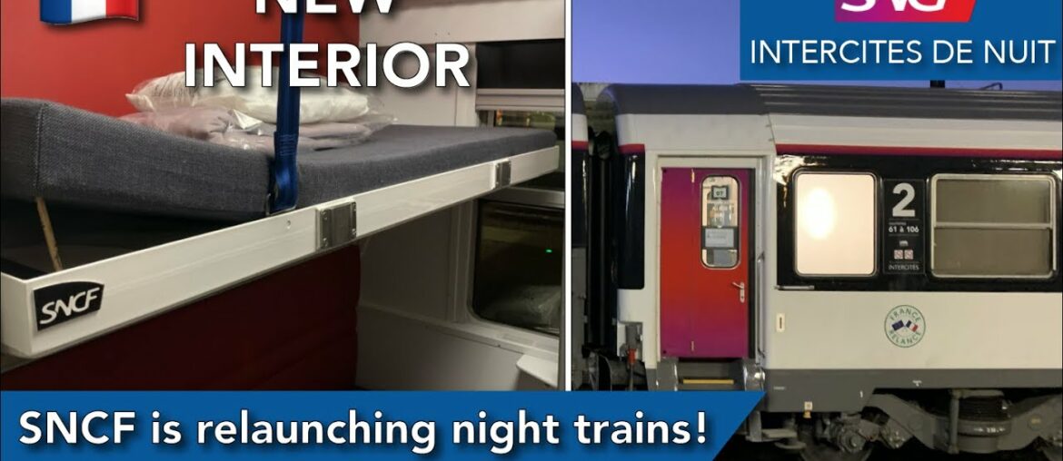 Onboard the SNCF NEW couchette cars between Paris and Lourdes! Onboard the SNCF NEW couchette cars between Paris and Lourdes!