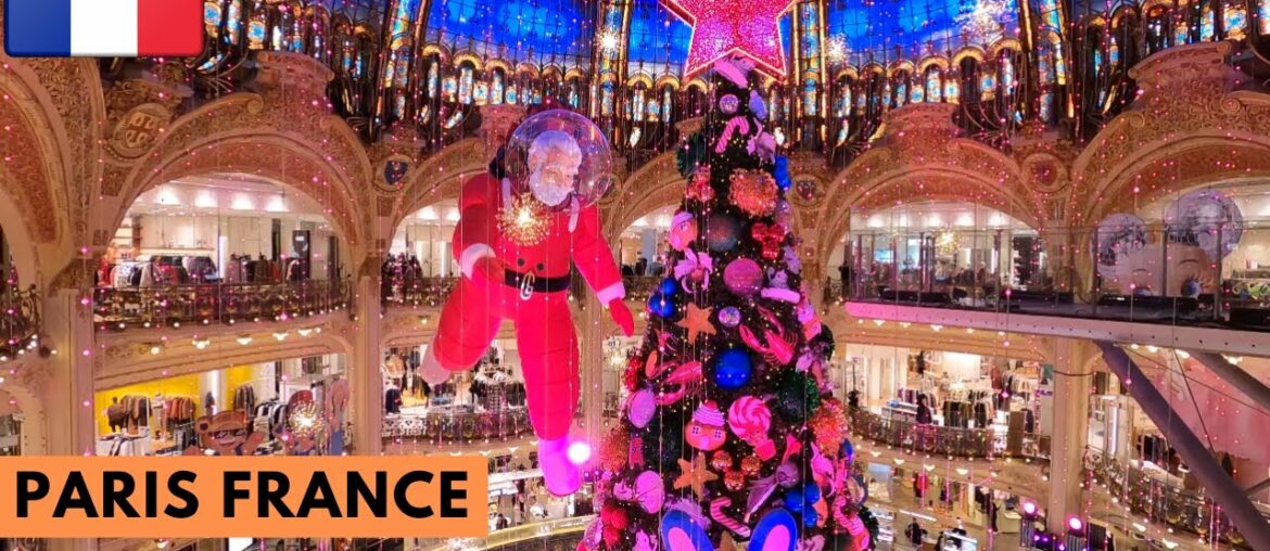 Paris Night Walking Tour | Pigalle To Galeries Lafayette Haussmann | 9 December 2021 | 4k UHD 60FPS Paris Night Walking Tour | Pigalle To Galeries Lafayette Haussmann | 9 December 2021 | 4k UHD 60FPS