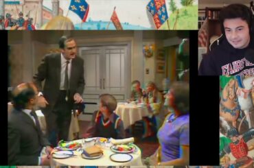 American Reacts Fawlty Towers - Wrongly Shaped Chips