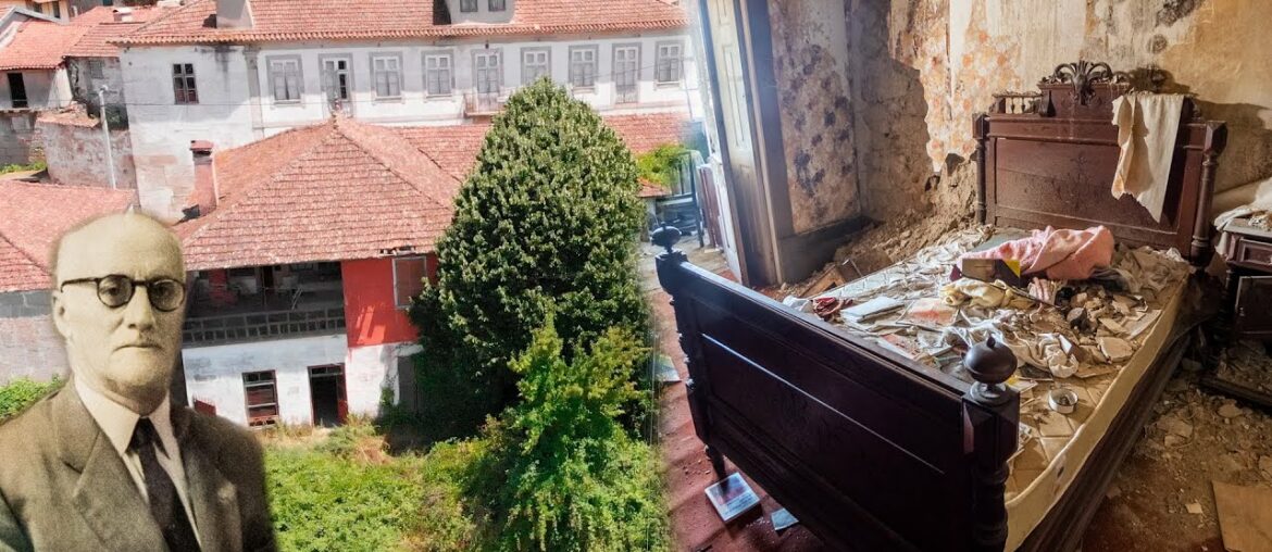 They Fled the Country ~ Traditional Abandoned Portuguese Winery Mansion