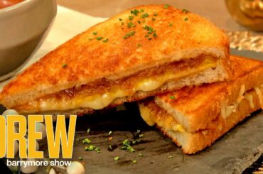 Drew and Pilar Reveal the Secret to a Perfect Grilled Cheese