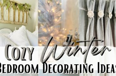 COZY WINTER DECOR 2021 ~ FRENCH COUNTRY DECOR ~ DECORATING IDEAS WINTER ~ Monica Rose