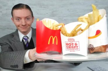 Who Has The Best Fast Food Fries? McDonald's vs. Wendy's vs. Burger King!