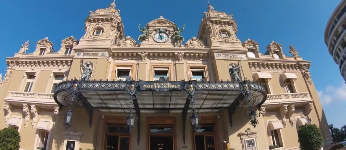 Walking Monte Carlo’s CASINO SQUARE in Monaco, French Riviera Walking Monte Carlo’s CASINO SQUARE in Monaco, French Riviera