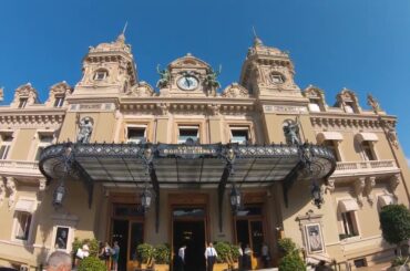 Walking Monte Carlo’s CASINO SQUARE in Monaco, French Riviera