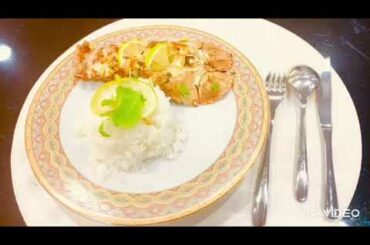 Classic bake lobster,a famous french food served in the lobster shell,contain a special creamy sauce