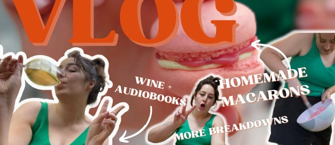 VLOG // Day in the life, making French macarons