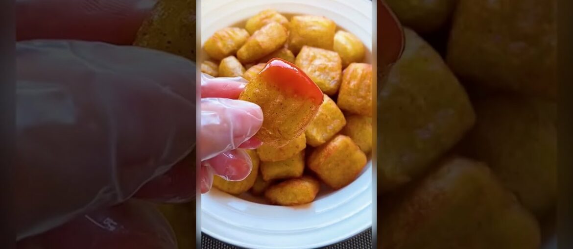 Crispy fried potatoes#Shorts#deliciious #food #gourmet #foryou 1
