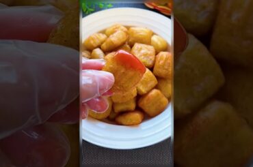 Crispy fried potatoes#Shorts#deliciious #food #gourmet #foryou 1