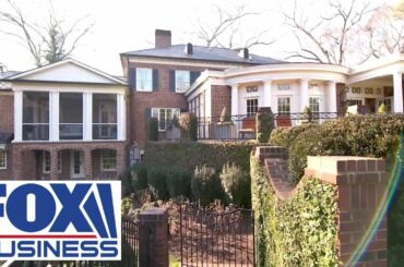 Kacie McDonell explores a beautiful Georgian colonial home in Charlotte, NC