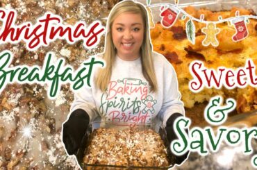 CHRISTMAS MORNING BREAKFAST CASSEROLES | EASY RECIPE IDEAS | COOK WITH ME | JESSICA O'DONOHUE