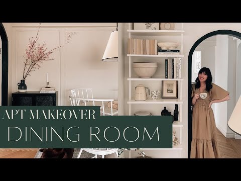 DINING ROOM MAKEOVER PT. 1 AND DIY REMOVABLE WALL MOULDING TUTORIAL DINING ROOM MAKEOVER PT. 1 AND DIY REMOVABLE WALL MOULDING TUTORIAL