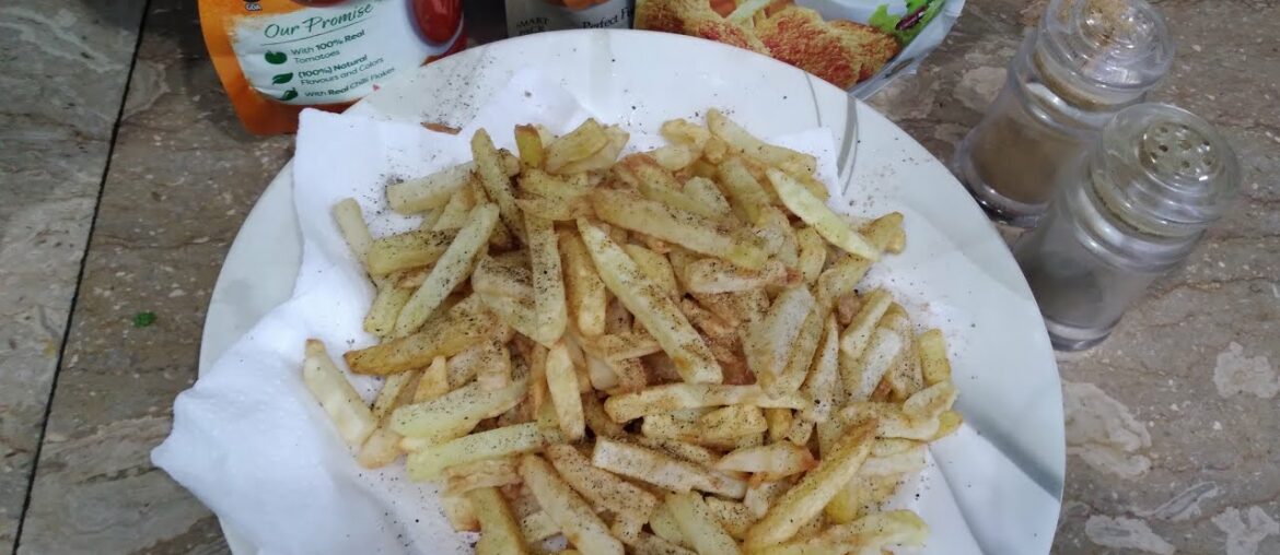 how to make crispy French fries recipe |homemade perfect French fries recipe|