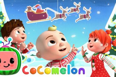 Jingle Bell Dance | Dance Party | CoComelon Nursery Rhymes & Kids Songs