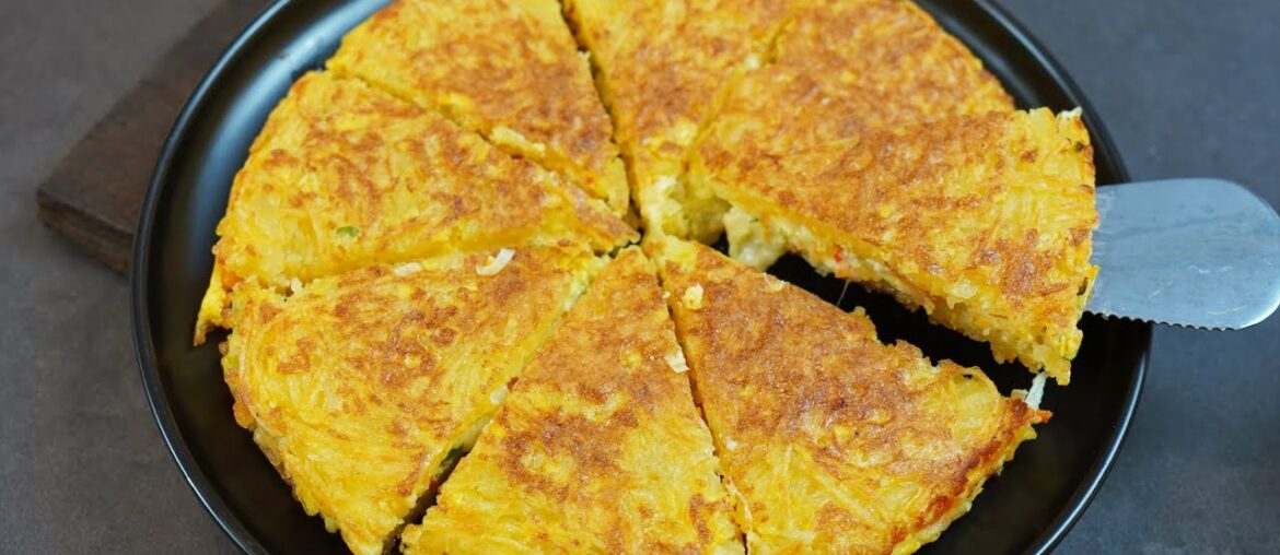 Crispy French Fries Cheese ! A great recipe to eat potato fries for breakfast ! Potato Recipe