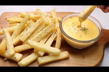 Crispy French Fries and Cheese Sauce | Sooper Food