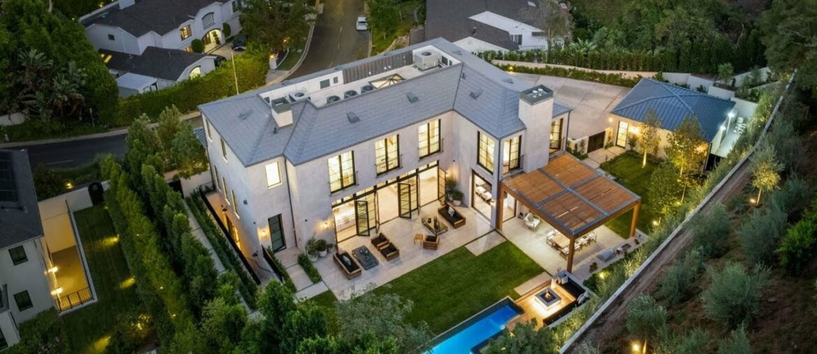 This $23,995,000 Beverly Hills Mansion designed for large-scale entertaining