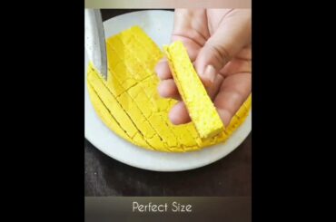 Besan French fries | Full recipe #shorts #recipes #swadsadanbychanda