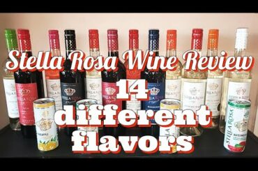 Wine tasting | Stella Rose Wine Review | 14 different flavors | (Not Sponsored)