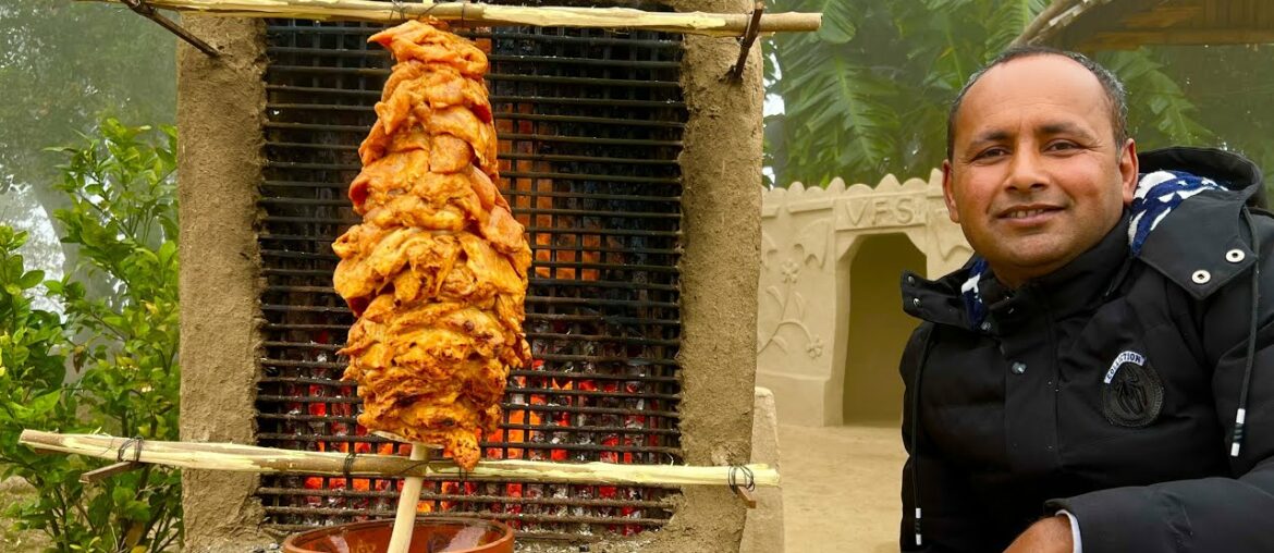 Chicken Shawarma Recipe | How to Make Shawarma With Sauce | Village Food Secrets | Mubashir Saddique