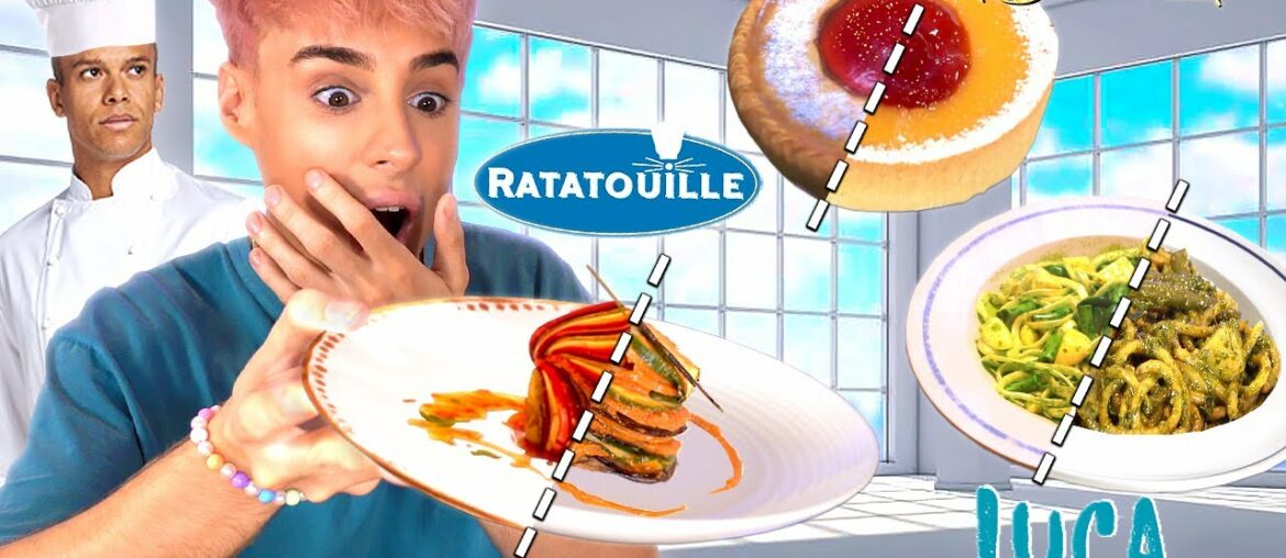 I Ordered PIXAR Movie Dishes From a Gourmet Chef & Pastry Chef I Ordered PIXAR Movie Dishes From a Gourmet Chef & Pastry Chef