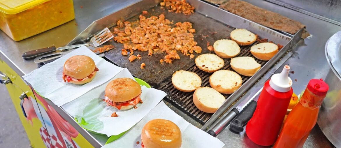 Dhaka's Cheapest Burger with French Fries | Bangladeshi Street Food Dhaka's Cheapest Burger with French Fries | Bangladeshi Street Food