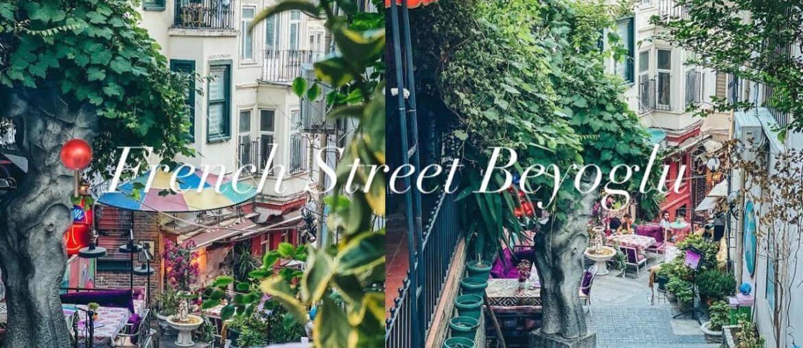 Istanbul Walking Tour French Street Beyoglu | 4k Tour Istanbul Walking Tour French Street Beyoglu | 4k Tour