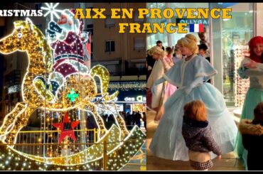 Christmas in Aix en Provence II Christmas Lights and Activities in French City