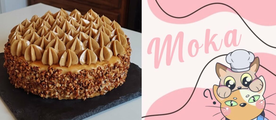 Moka, the pastry classic ! For true coffee lovers. The unmissable recipe !