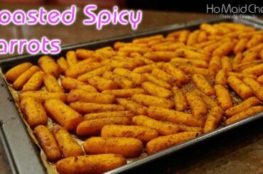 Roasted Spicy Carrots | Dining In With Danielle